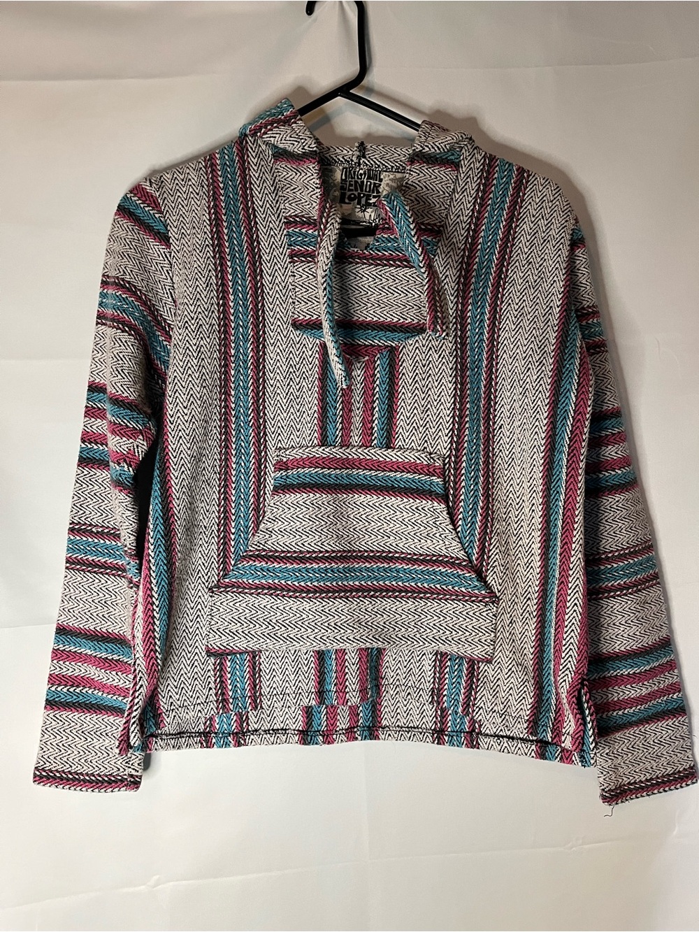 Original Senor Lopez Boho Striped hoodie
